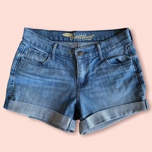 Old Navy Sweetheart cuffed Jean Shorts